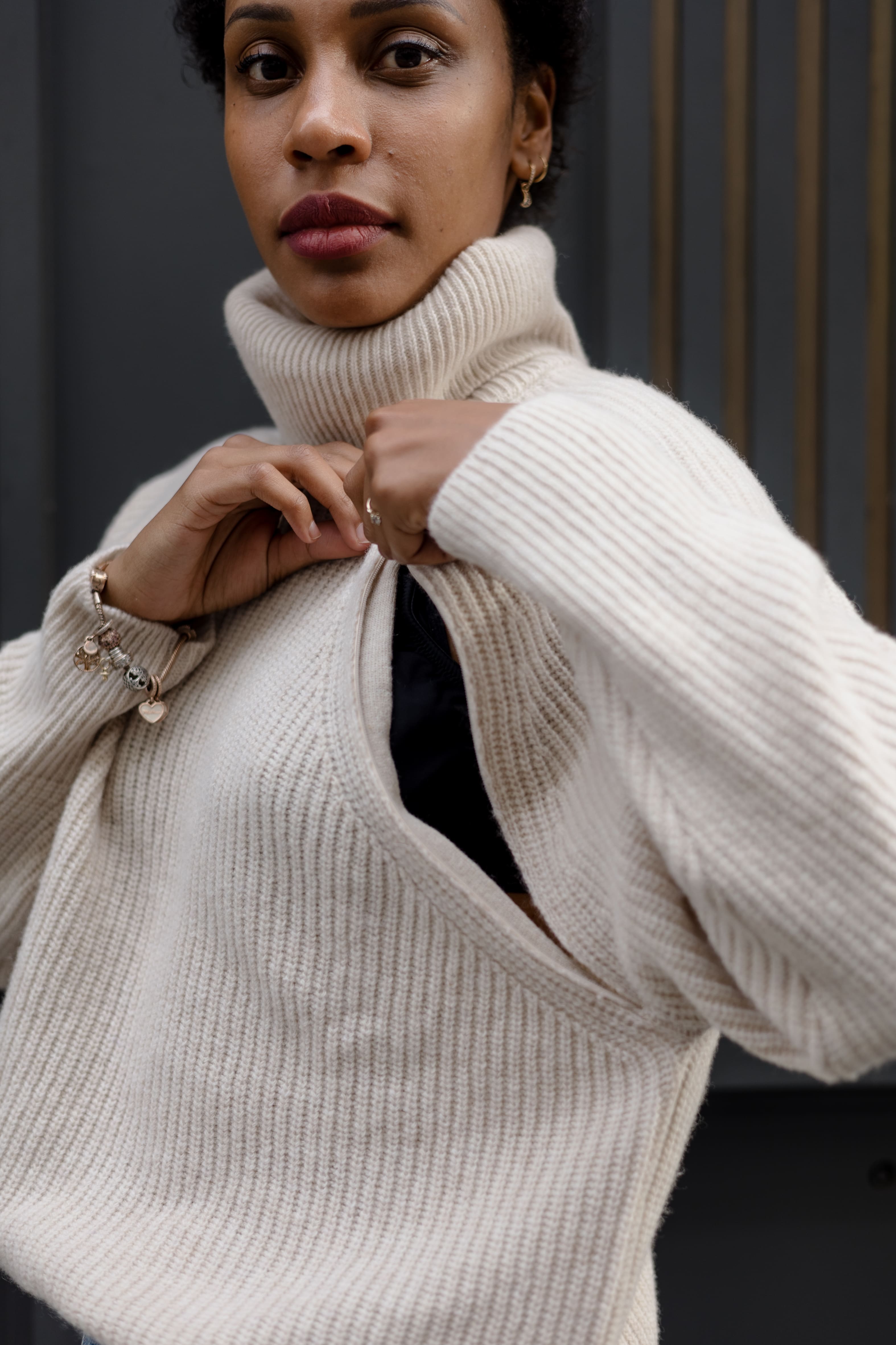 Stillpullover aus 100% Merinowolle