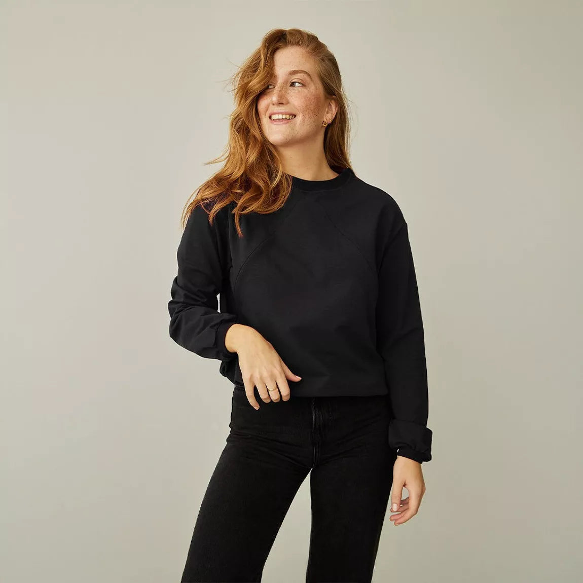 Still-Sweater aus Bio-Baumwolle