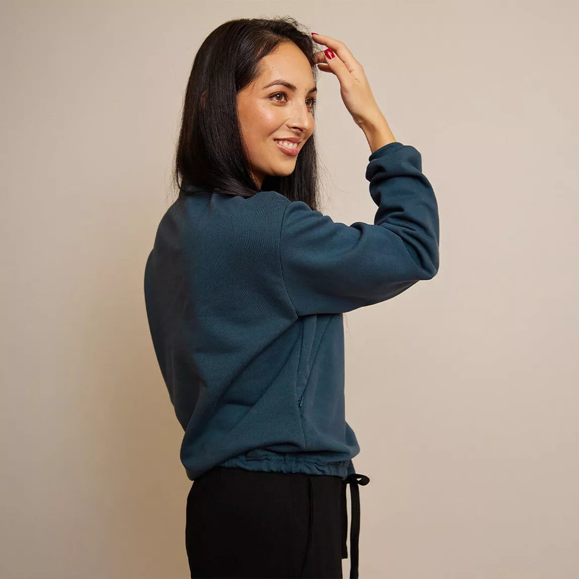 Still-Sweater aus Bio-Baumwolle