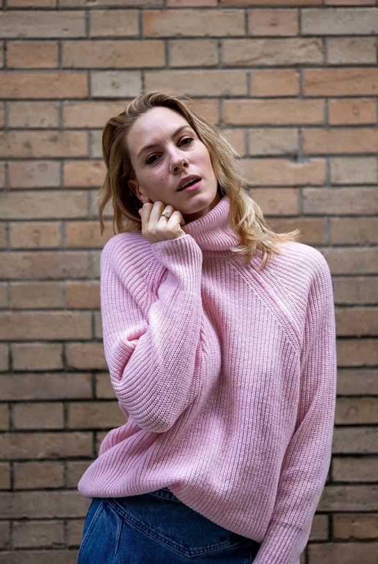 Stillpullover aus 100% Merinowolle