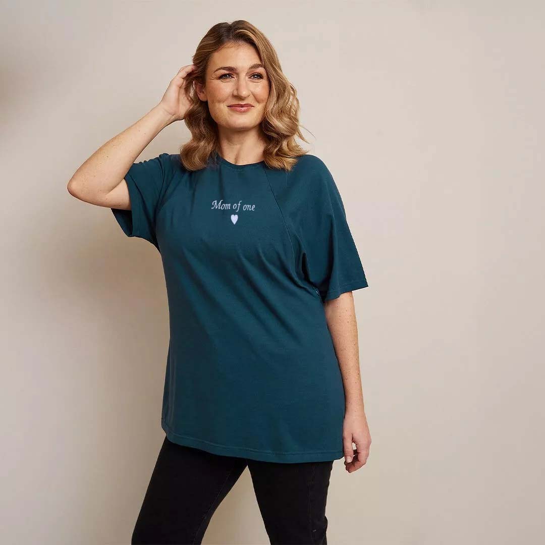 Oversized T-Shirt aus Bio-Baumwolle